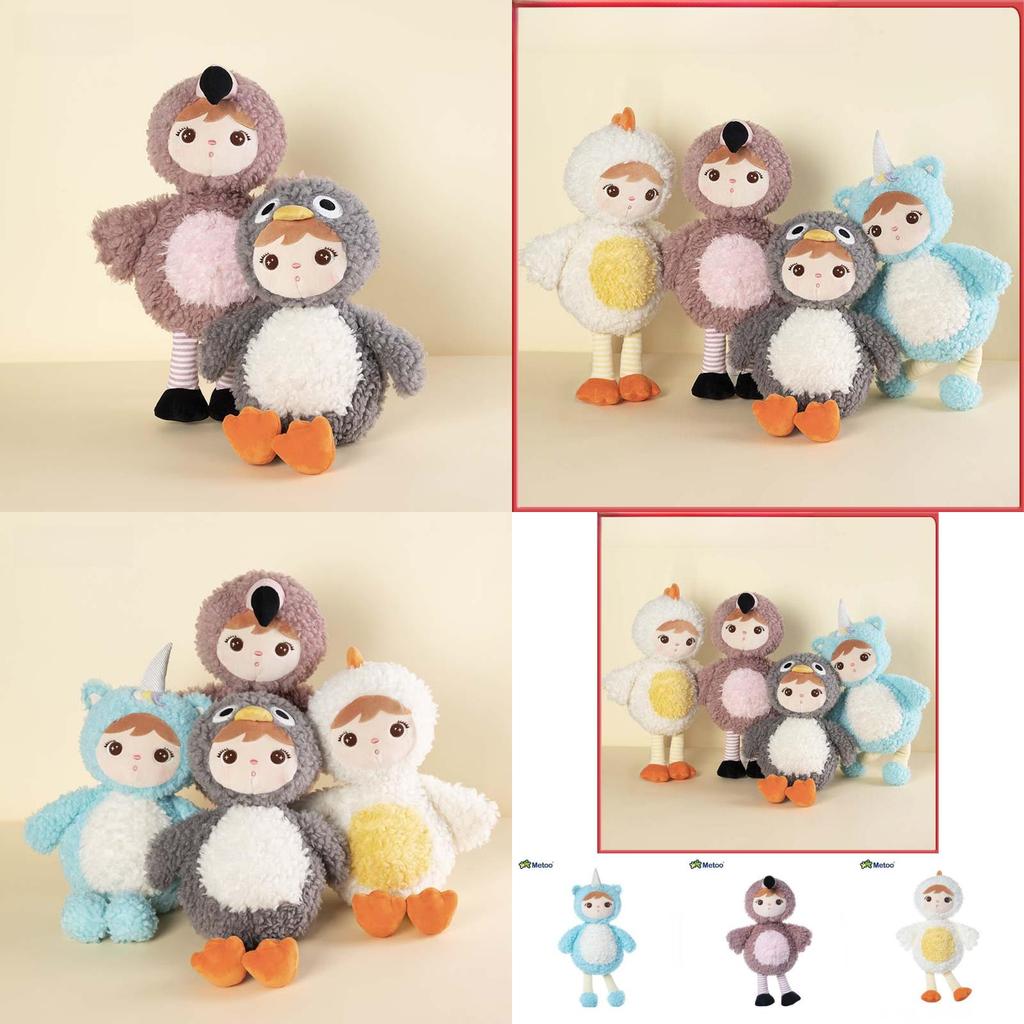 Adorable Long Plush Unicorn Flamingo Penguin Chicken Stuffed Animal Toys