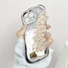 Cute Cartoon Pattern Cream Texture Casing Wavy Edge Soft Silicone Cover Phone Case for Huawei Honor Infinix Tecno iPhone