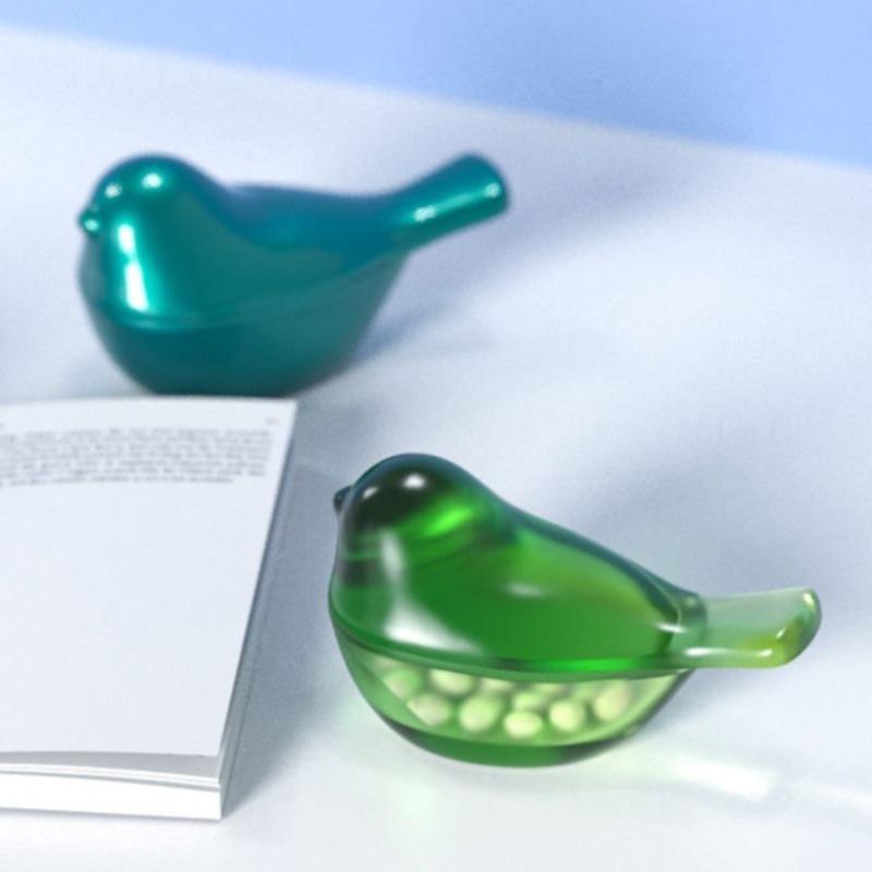 DIY Bird Resin Mold Bird Accessory Storage Box Mold Household Gypsum Ornament Storage Tray Molds Kitchen Baking Chocolate Mould