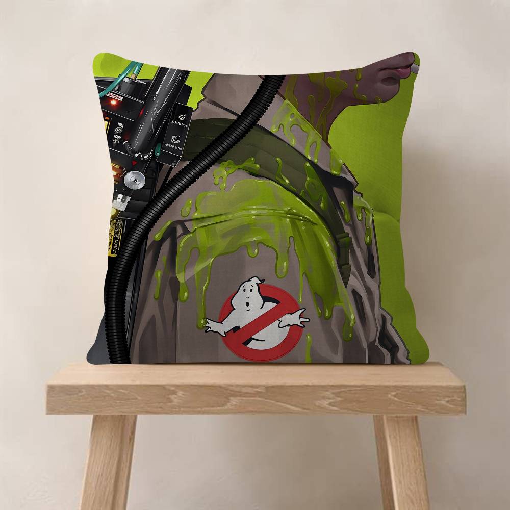 Retro CClassic GGhostbusters Personalized Picture Text Home Decorative Pillows Household Gifts xcm