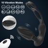 Wibracyjny masażer do prostaty Butt Plug wibrator analny bezprzewodowe zdalne zabawki erotyczne dla kobiet Ass Anal Dildo prostaty stymulować Butt
