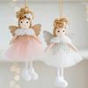 Soft Wings Angel Girl Pendant Cartoon Christmas Tree Hanging Decoration  New Year Festival Gifts