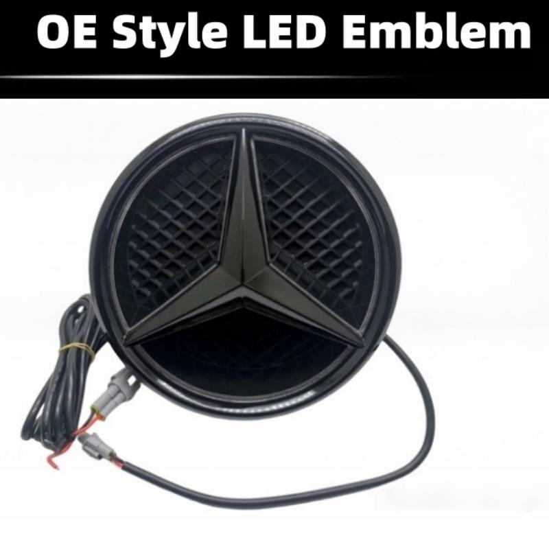 

Автомобільний Значок-Зірка на Решітку Радіатора, Логотип на Передню Решітку для Mercedes Benz W204 W205 X253 X156 W176 W177 W167 W246 W117 X167, Аксесуари CLA-C118 2019-2021