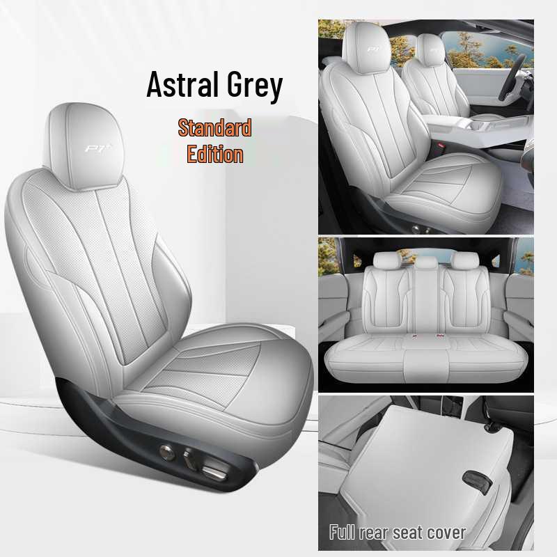 XPeng P7+ 2026 Flagship Pure Electric Car Seat Covers - Full Coverage, Custom Fit 615 Max Version