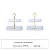 European Three-Tier Dessert Stand: Elegant Fruit Plate and Cake Display for Afternoon Tea
