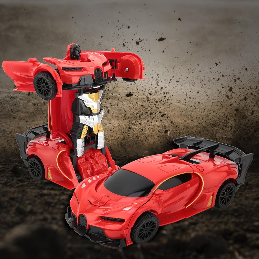 1:22 Electric Remote Control Toy Transforming Car Model Kids Simulation Toys Dark Blue