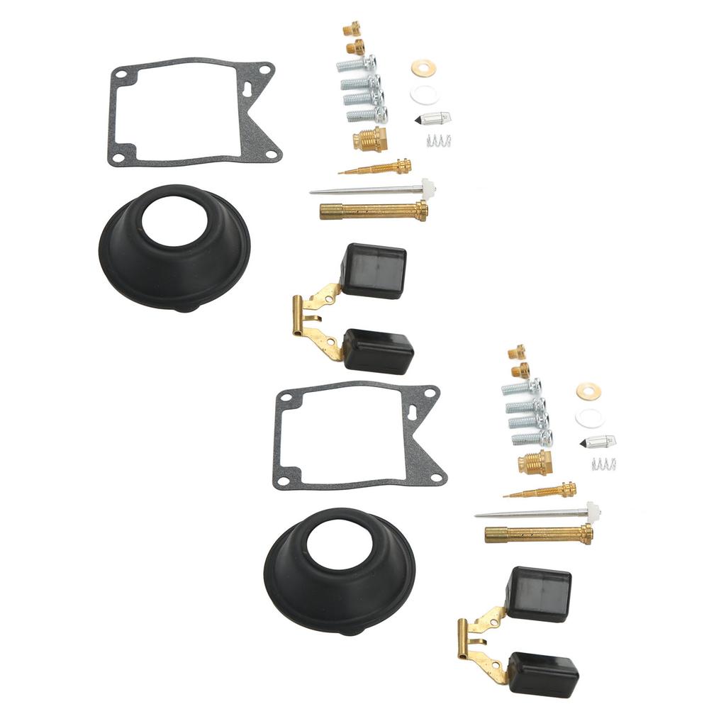 2 Set Carburetor Rebuild Repair Kit Racing Motorcycle Carb Overhaul Kit for Virago 750 XV750 1981‑1983