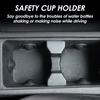 Auto-Cup-Nut-Begrenzer-Einsatz, Getränkebecher, rutschfeste Wandmatte, elastisches Silikagel, Anti-Shake-Wasserbecher-Schutzpolster, Stabilisator