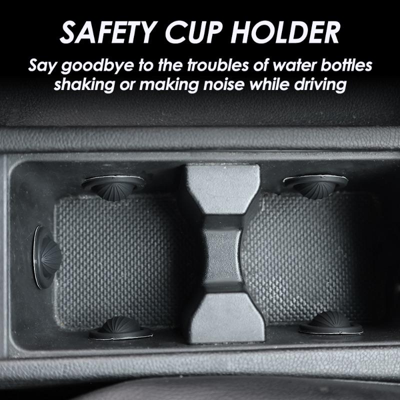 Limitator Canelură Cupă Auto Inserție Cupă Băutură Covoraș de Perete Antiderapant Gel de Siliciu Elastic Anti Vibrații Pad Protector Stabilizator Cupă Apă