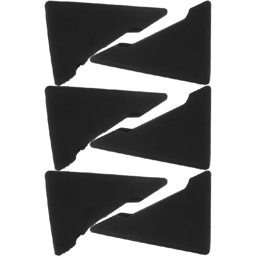 DECHOUS 6pcs Car Door Edge Guard Silicone Protective Trim for Vehicle Door Protection Universal Corner Protector for Cars Anti-Collision and Scratch