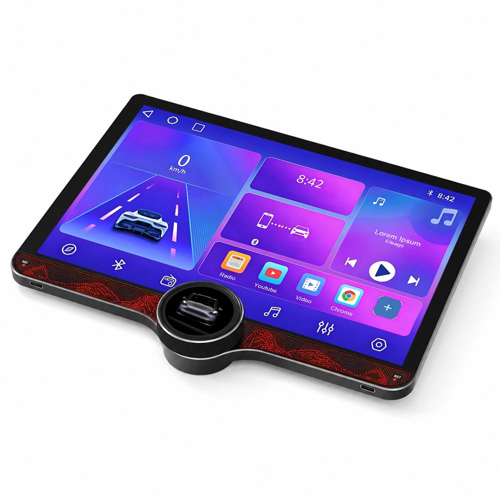 Car audio system, 10.1-inch universal model, supports CarPlay and Android Auto, Android 15, supports 5G, Wi-Fi, and Bluetooth 5.0