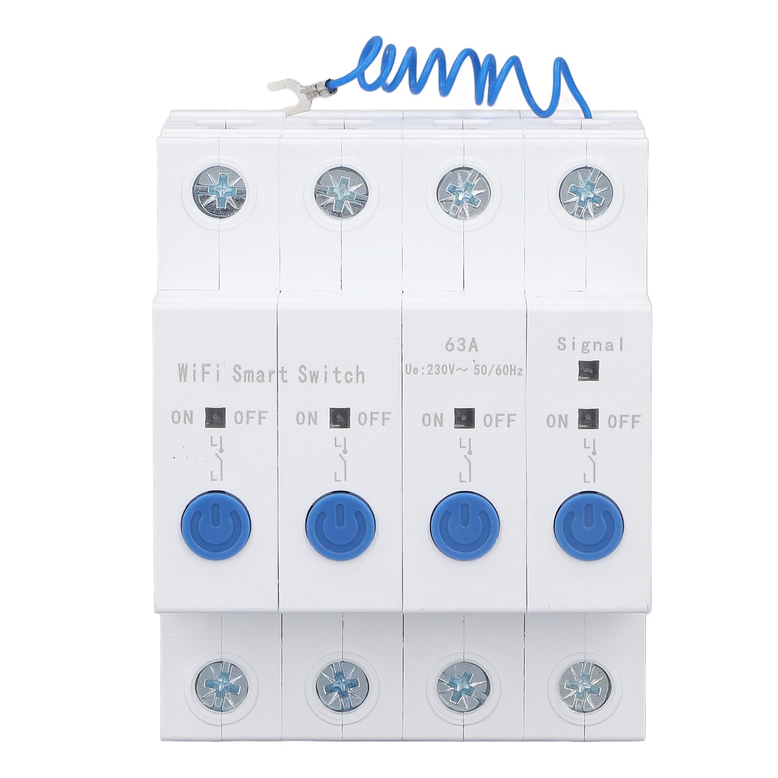 

Автоматичний вимикач WiFi 4P Дистанційне керування Затримка часу Перемикач автоматичного вимикача AC 230V 63A