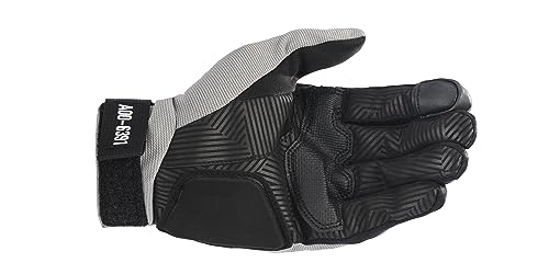Alpinestars Motorcycle Gloves, Ash Gray/Black (Size: XL) ALPINESTARS X DIESEL AS-DSL SHOTARO Gloves