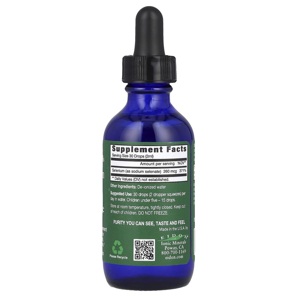 Selenium, Liquid Concentrate, 60 mL (2 Oz) (260 Mcg per serving)