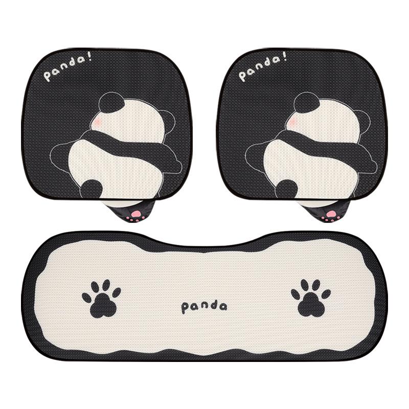 3D Panda Sommer Mesh Autositzkissen für Wuling Bingo Hongguang Mini