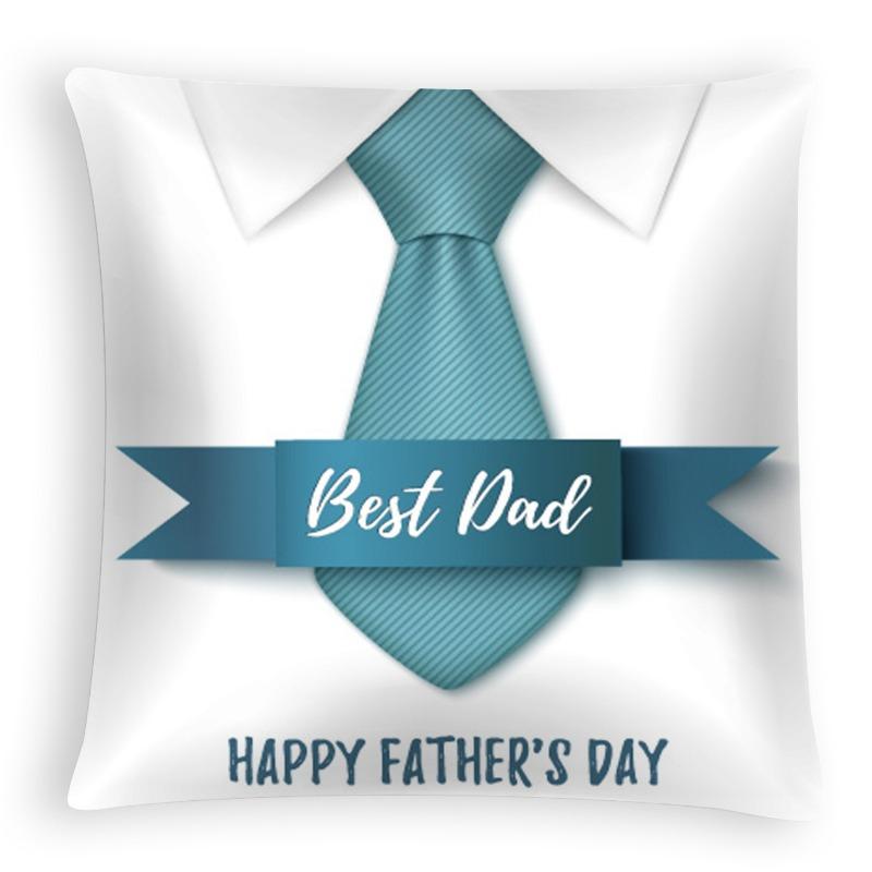 New Father's Day Pillowcases Are Stably Available for Holiday Home Sofa Cushions with Letter Prints