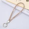 Bling Glitter Keychain Wrist Strap Anti-Lost Soft Phone Lanyard Hanging Cord for Backpack Pendant Outdoor Use