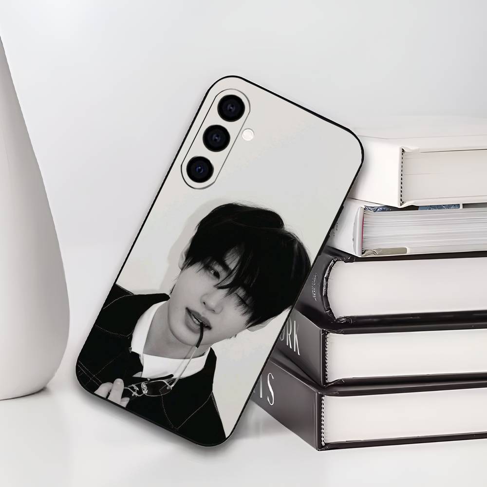 Singer S-Sunghoon Phone Case For Samsung Galaxy A73,A72,A71,A70,A53,A52,A51,Others Soft Black Cover