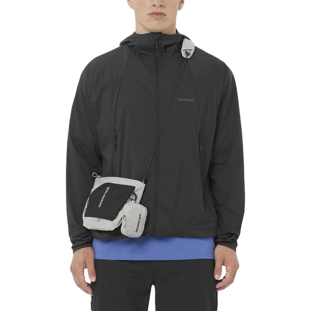 Salomon Outwind Hooded Solid Windbreaker Men Jackets C27614