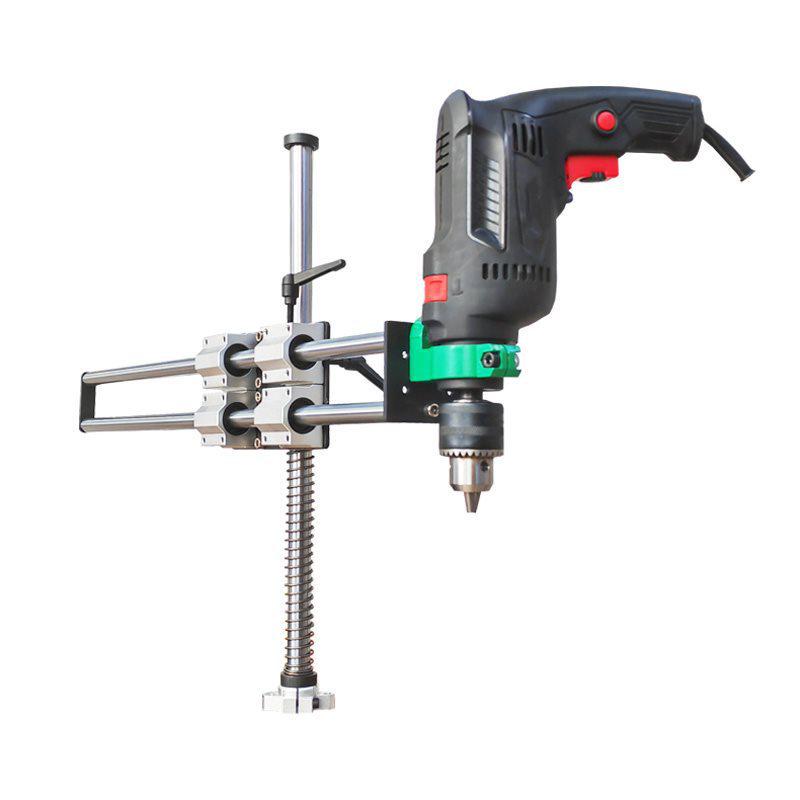 Telescopic Universal Handheld Drill Stand for Benchtop Drilling and Tapping