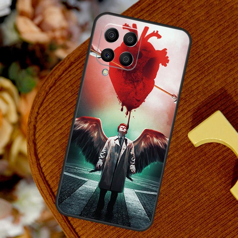 Angel Castiel Supernatural For Samsung Galaxy M33 M53 M13 M20 M11 M31 M51 M15 M55 M12 M32 M52 M14 M34 M54 M30s Case