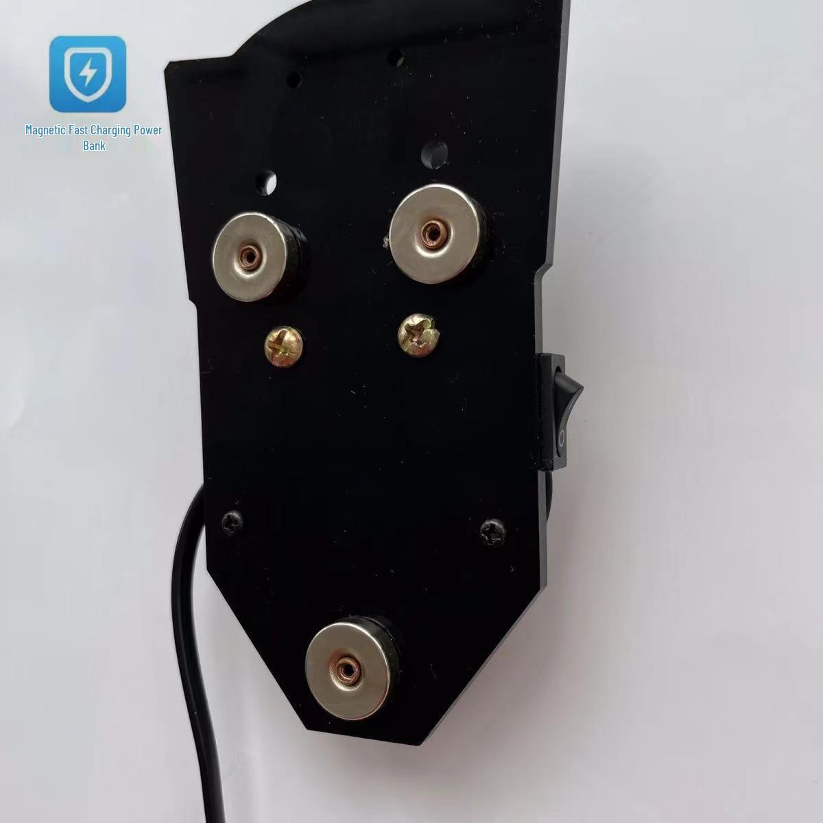 

Magnetic Phone Holder: Use with Phone Backplate for Motorcycle/Scooter Riders