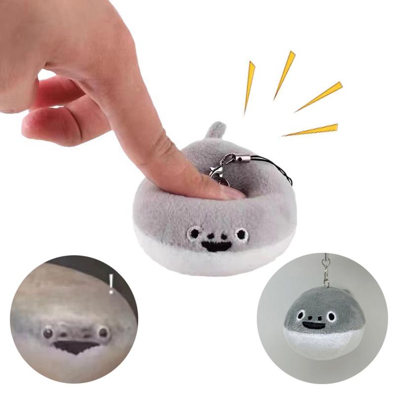 

Пищащий Сакабан Черепаха Лялька Брелок Милий Мультяшний Міні Підвіска М якопанцирна Дівчина Жіноча Сумка Лялька Плюшева Іграшка Брелок Ювелірний Подарунок