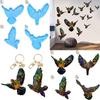 Shiny Glossy Silicone Eagle Holographic Molds Light Shadow Pendant Mold DIY Ornaments Jewelry Epoxy Crafting Mold