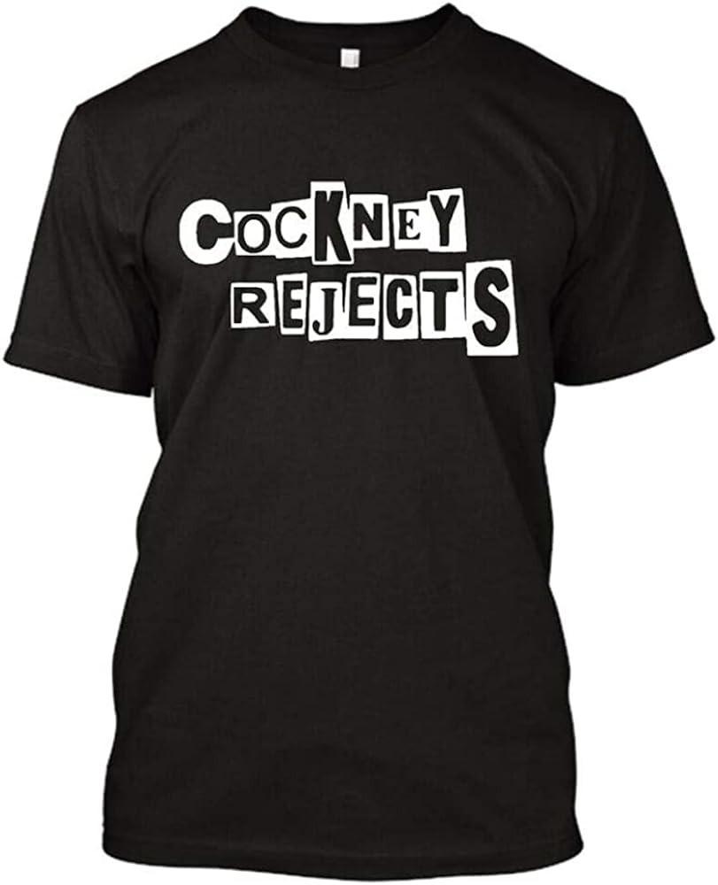 Cockney Rejects Oi ! Punk Rock Black Cotton Shirt Full size S-5XL BS974 S