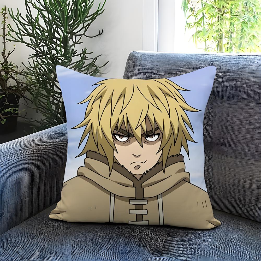 VVinland DS-SagaS Cushion Cover Comfortable Reversible Pillow Cover Ideal for Car Sofa Bedroom & Beyond