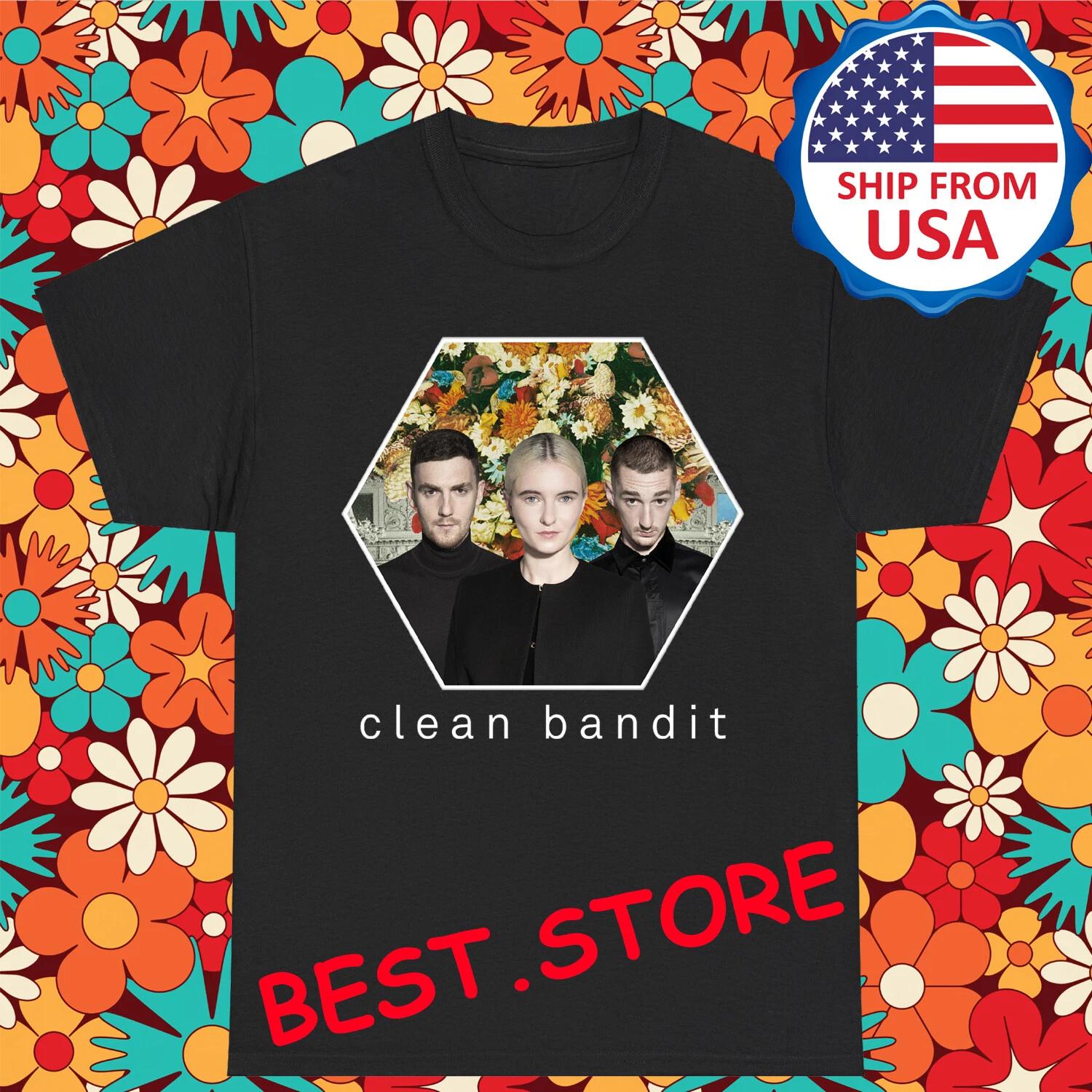 Clean Bandit Men s Black Size S-5XL 3XL