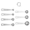 7 PCS Stainless Steel Measuring Spoons Set Small Measuring Teaspoons Baking Tool for Dry Or Liquid