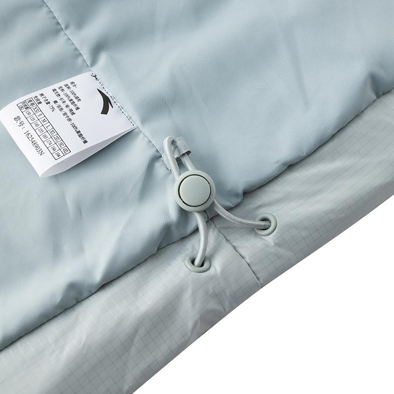 Anta Lightweight Warm Fashionable Comfortable Solid Color Hooded Versatile Down Jacket Women Outerwear 162548903N-6