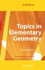 Knyga Topics In Elementary Geometry