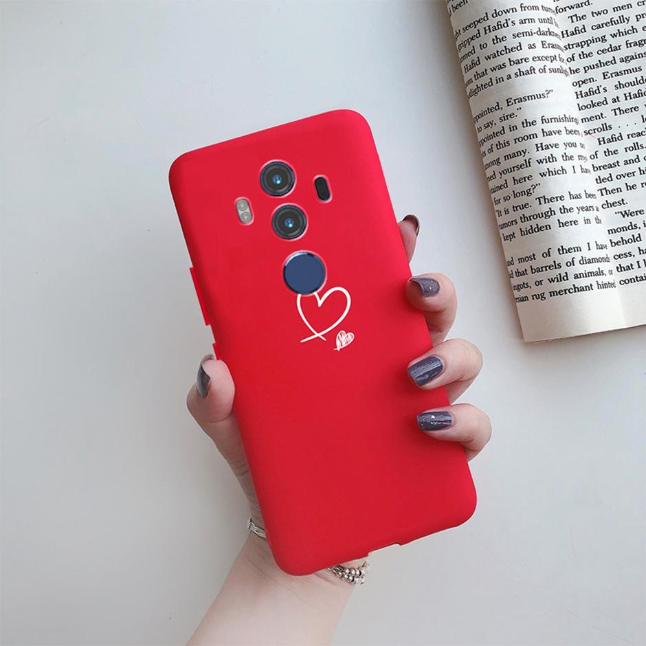Für Huawei Mate 10 Hülle Huawei Mate 10 Pro Rückabdeckung Silikon Weiche Handyhüllen Für Mate 10 10Pro Hülle Kamera Schutz Fundas