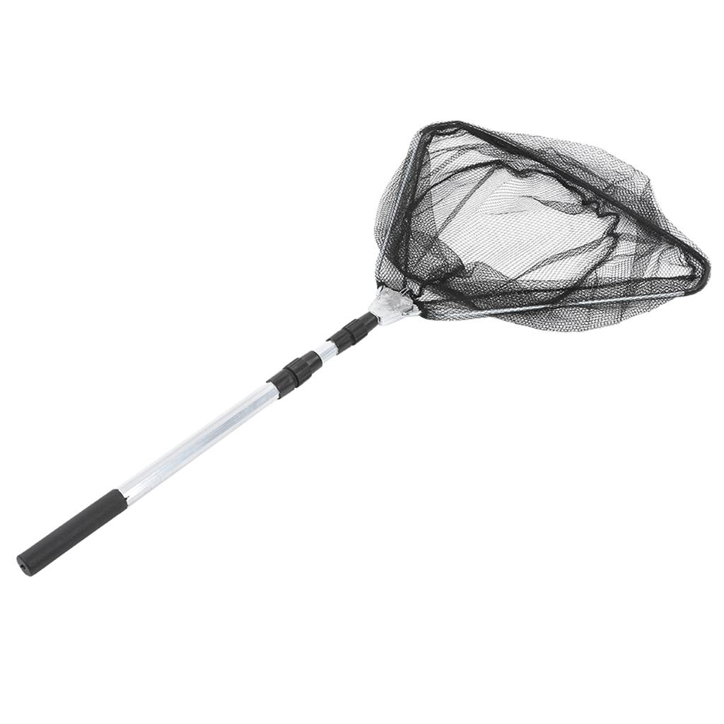 1.5M Durable Triangular Folding Fishing Landing Net with Telescoping Pole Handle