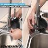 SCHWAMMOX Sponge Holder Kitchen Sink Organizer Sponge Holder Shelf