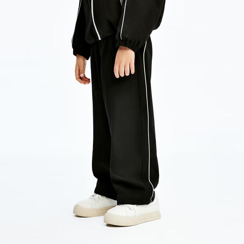 Little MO&Co. Boys  Fleece-Lined Straight-Leg Sweatpants 120