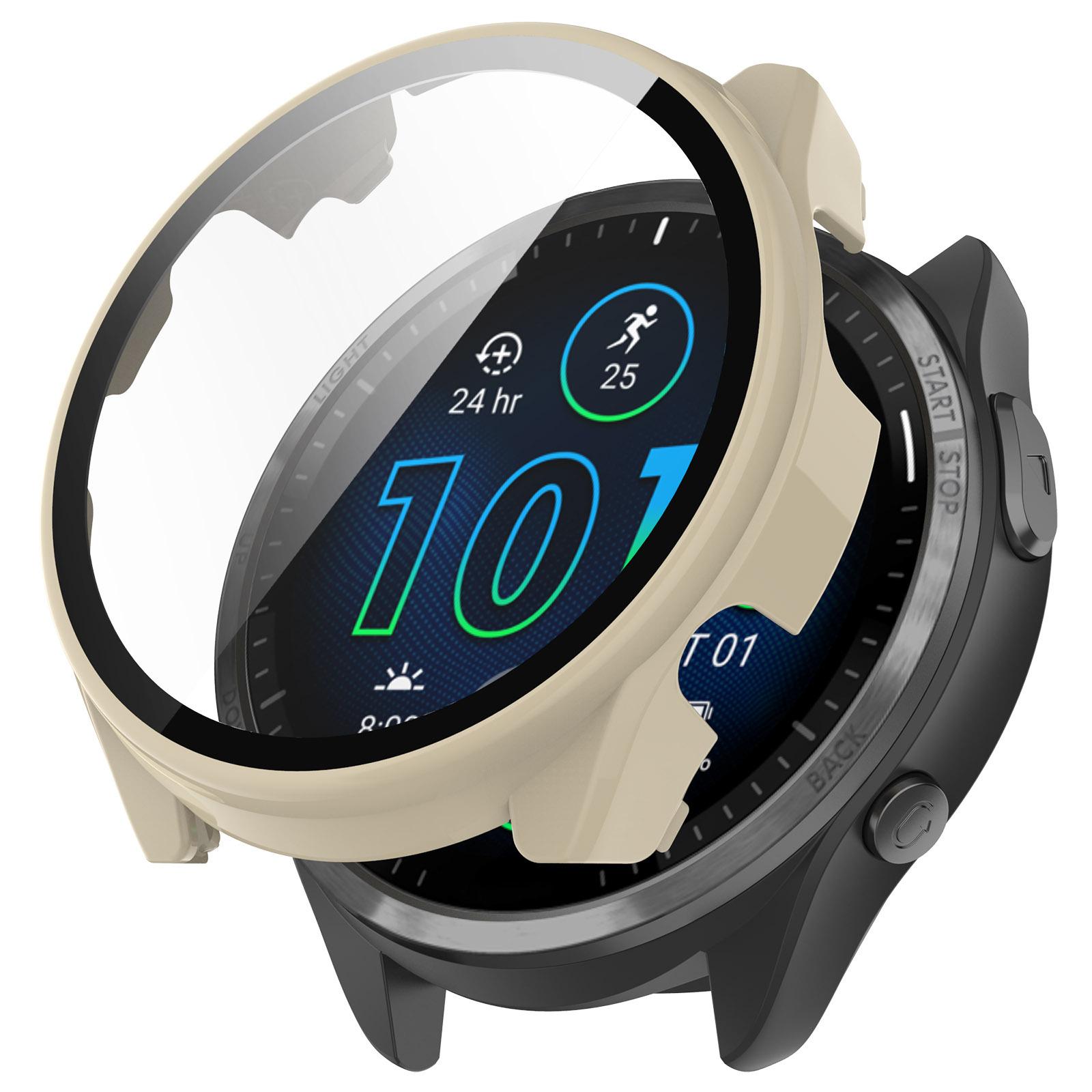 Gehärtetes Glas Displayschutzfolie Für Garmin Forerunner 965 PC Hülle Schutzhülle Für Garmin Forerunner 965 Hülle Zubehör Forerunner 965