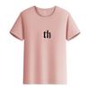 2025 Short-sleeved T-shirt Men And Women Letters Printed Simple Body Shirt Loose Basic Models Versatile Couple Casual Tops