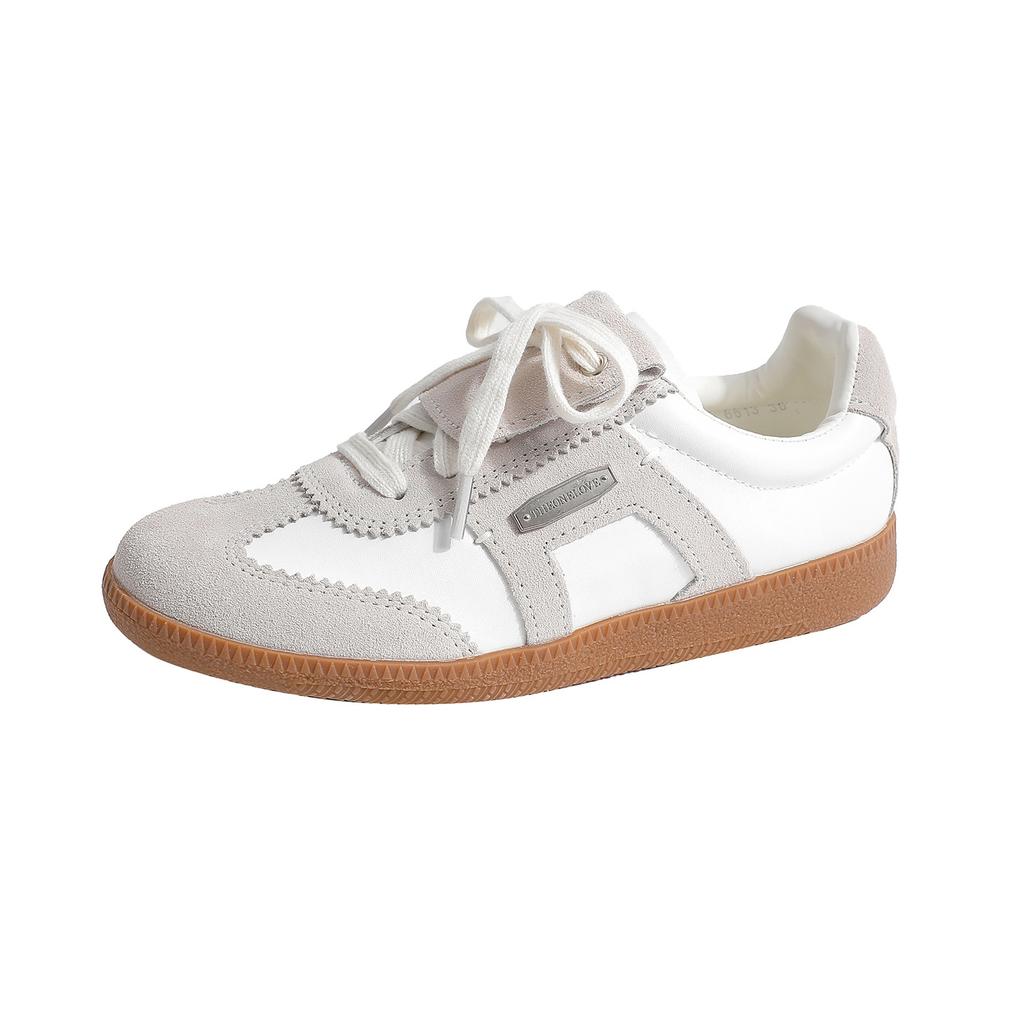 Commuter retro silver Forrest Gump shoes women's shoes soft-soled thick-soled matte leather women's casual sports shoes