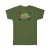 Geschenk-T-Shirt : Aquarell Garten Tulpen