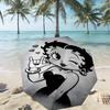 Betty Boop Print Umbrella Automatic Opening/ Closing - Portable Foldable Design - Daily use for Travel/Outdoor - Gift for Birthday