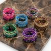 7 PC/Set Handmade Beads Bracelet Set Bohemian Hand Chain New Stackable Bangles Set  Jewelry