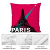 Vintage Retro Travel Cushion Cover Soft Plush Fabric DoubleSided Printed Cushion Covers for All Seasons Modern Home Decor