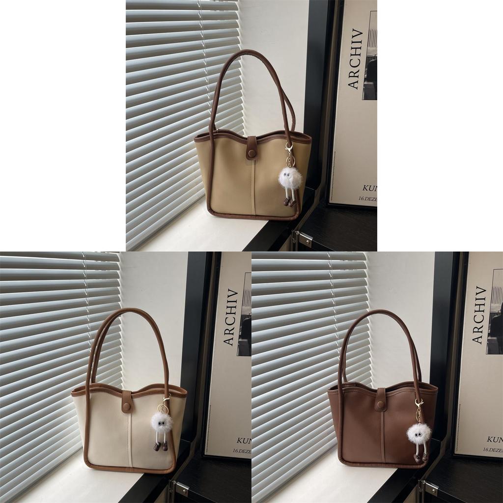 Tote Bag For Women Large Capacity With Zipper Closure Daily Use Street Style