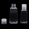 10Pcs 30/60Ml Trapezoidal Plastic Hand Sanitizer Bottles Dispenser Transparent Gel Reffillable Bottle Container With Filp Cap