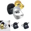 Sada vánočních party masek ve zlaté, stříbrné a černé barvě pro dospělé a děti