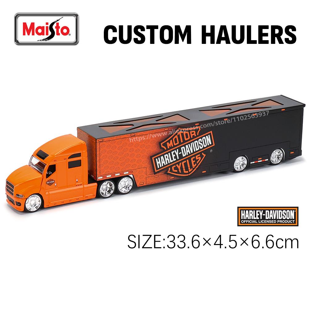 Maisto 1:64 MACK Anthem LoneStar UP Transport Casting Manufacturing Trailer Model Simulation Model Alloy Car Collection