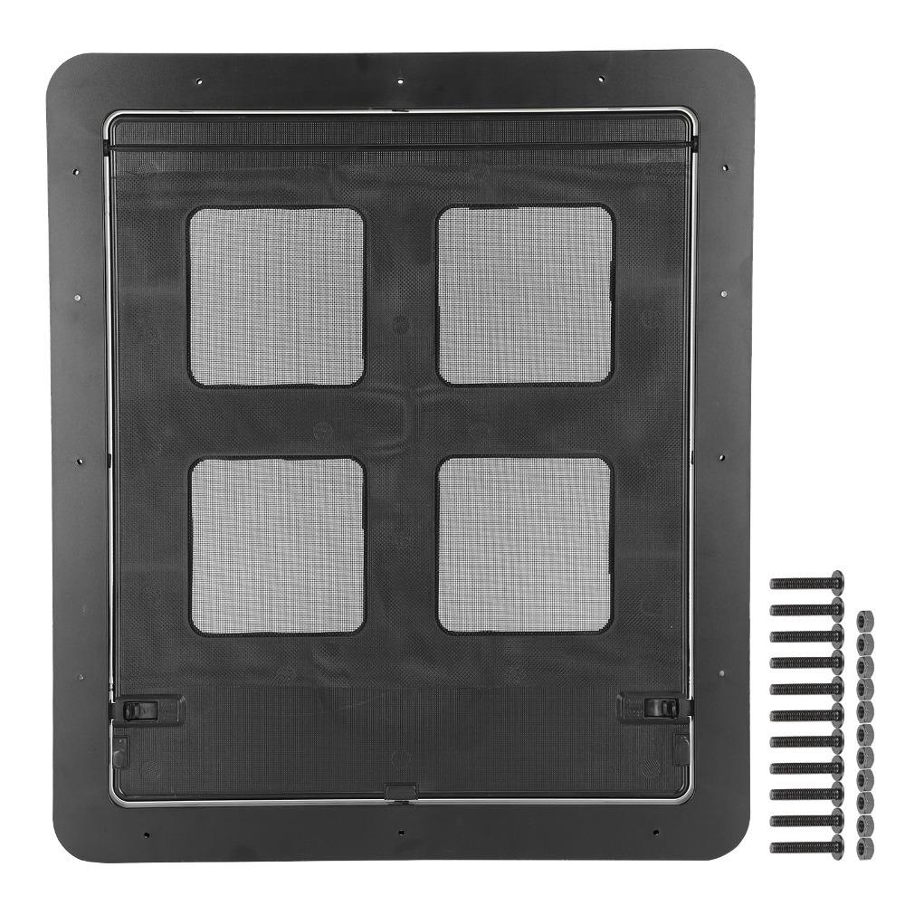 Mesh Screen Pet Screen Door Closable Opening Self Pass Through Dog Screen Gate Adjustable Frame Lightweight Frame Cat Flap Door